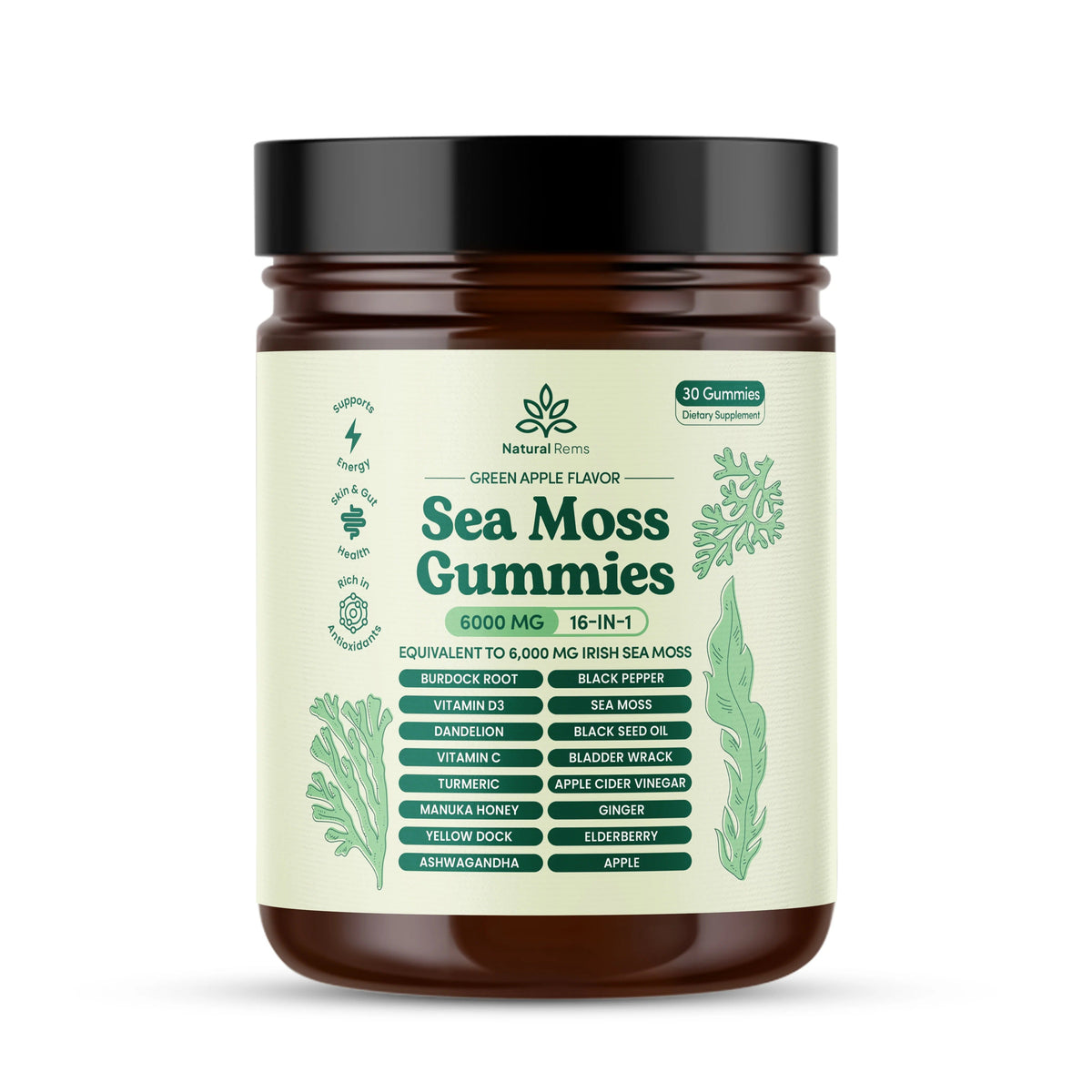 Sea Moss 16-In-1 Gummies - For Joint Relief & Mobility